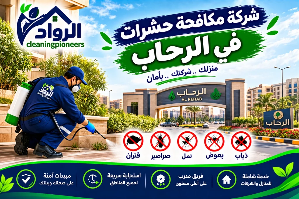 شركة مكافحة حشرات في الرحاب
