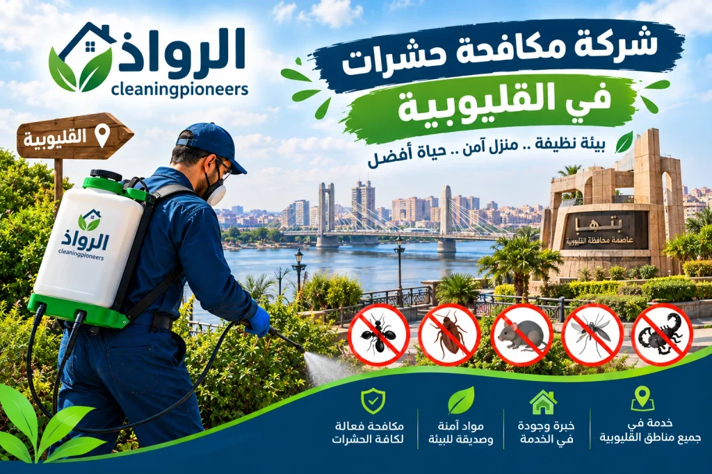 شركة مكافحة حشرات في القليوبية