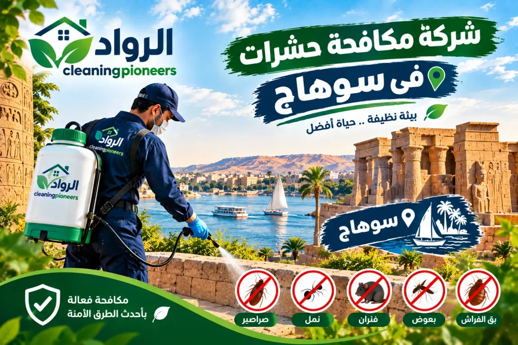 شركة مكافحة حشرات في سوهاج