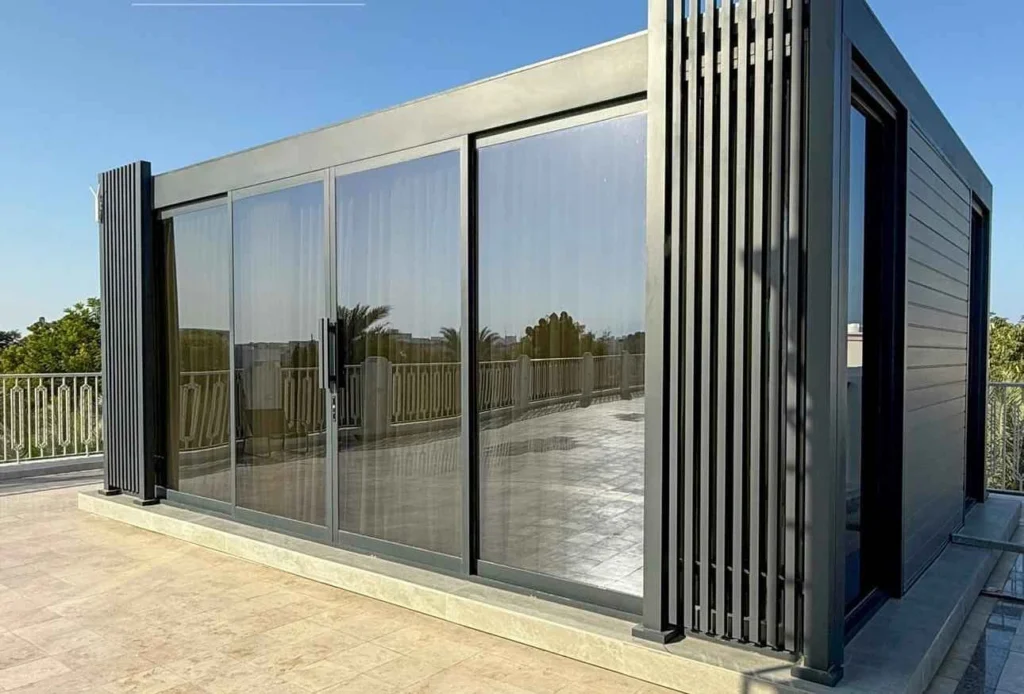 glass room building